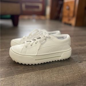 Womens PUMA platform sneakers